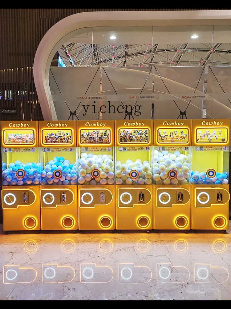 Tqh Commercial Large Gashapon Machine Shopping Mall Cinema Blind Box Selling Children's Amusement Machine Coin 2
