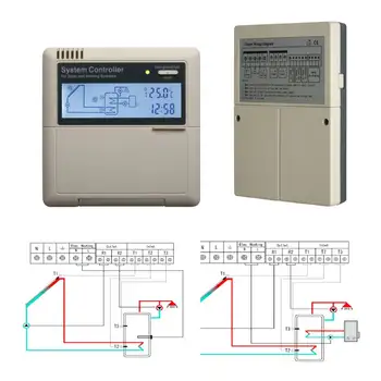 Controllore per Scaldabagno Solare SP24: Sistema di Attivazione per Riscaldatore Elettrico e Caldaia a Gas come Dispositivo di Riscaldamento Ausiliario