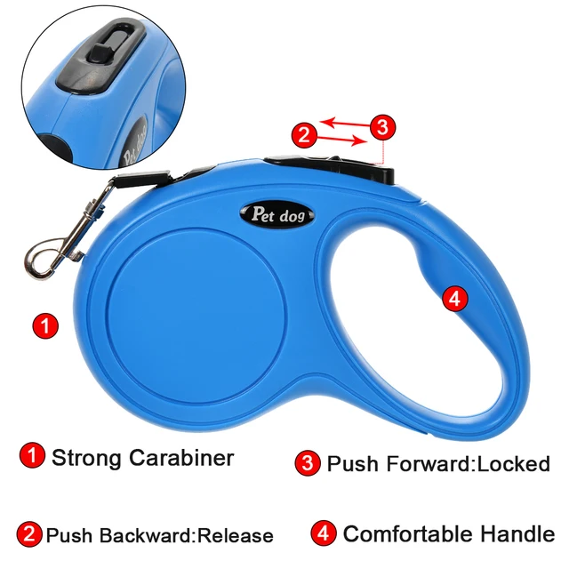 3m 5m Dog Leash Retractable Puppy Roulette For Small Medium Dogs Cats Lead Extending Traction Rope Chihuahua Outdoor Supplies 2