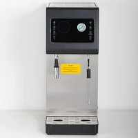 Commercial Stainless Steel Milk Bubble Steamer Coffee Frother Automatic Electric Milk Foaming Machine 1