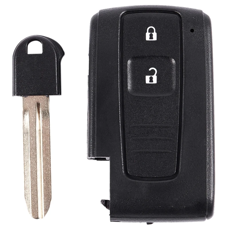 Key case Key shell 2 BUTTON SMART REMOTE KEY CASE SHELL & BLADE for TOYOTA COROLLA VERSO PRIUS