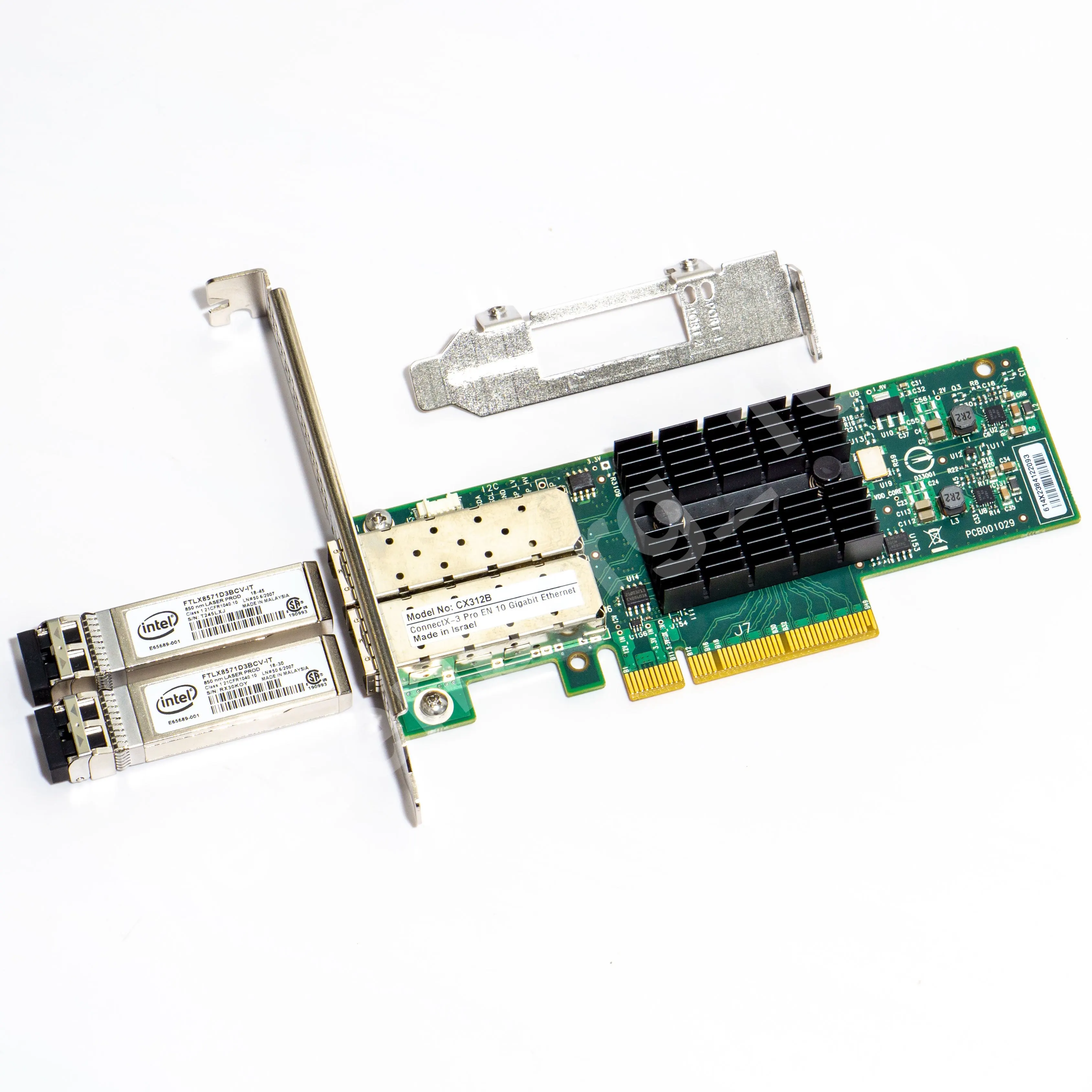 Mellanox-placa de Interface de Rede Mcx312b-xcct Cx312b en Portas Duplas Ethernet 10g 10 Gbps Sfp Plus Pcie Nic - Imagem 3