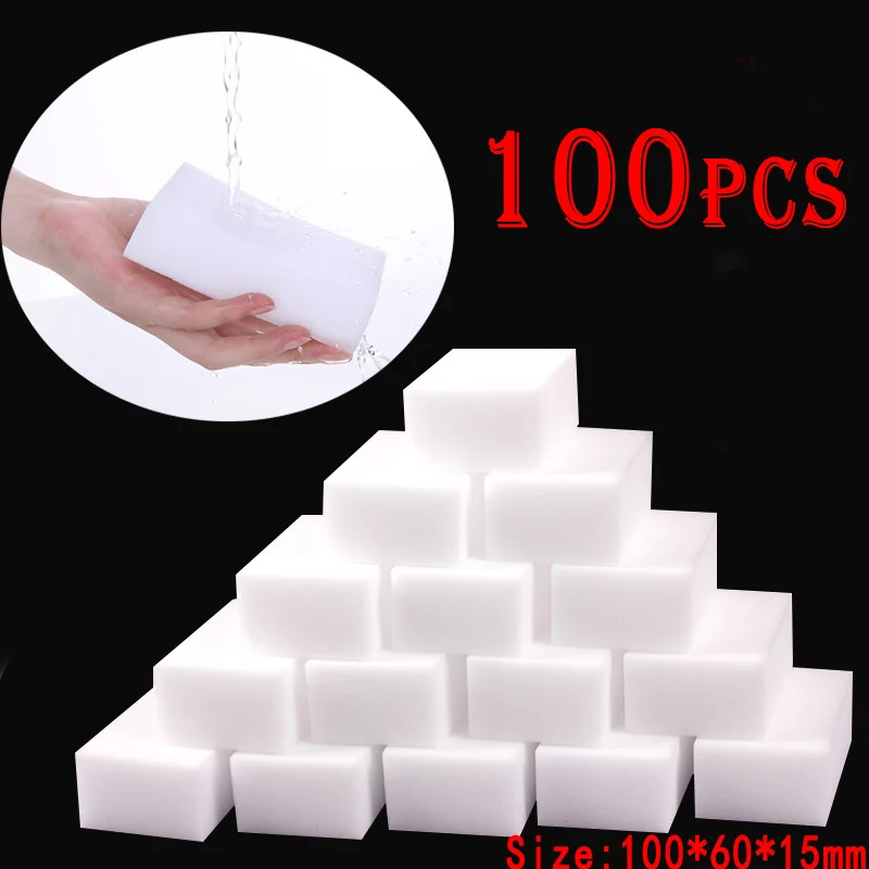 100 шт./50 шт. меламиновые губки x 60x15 мм |