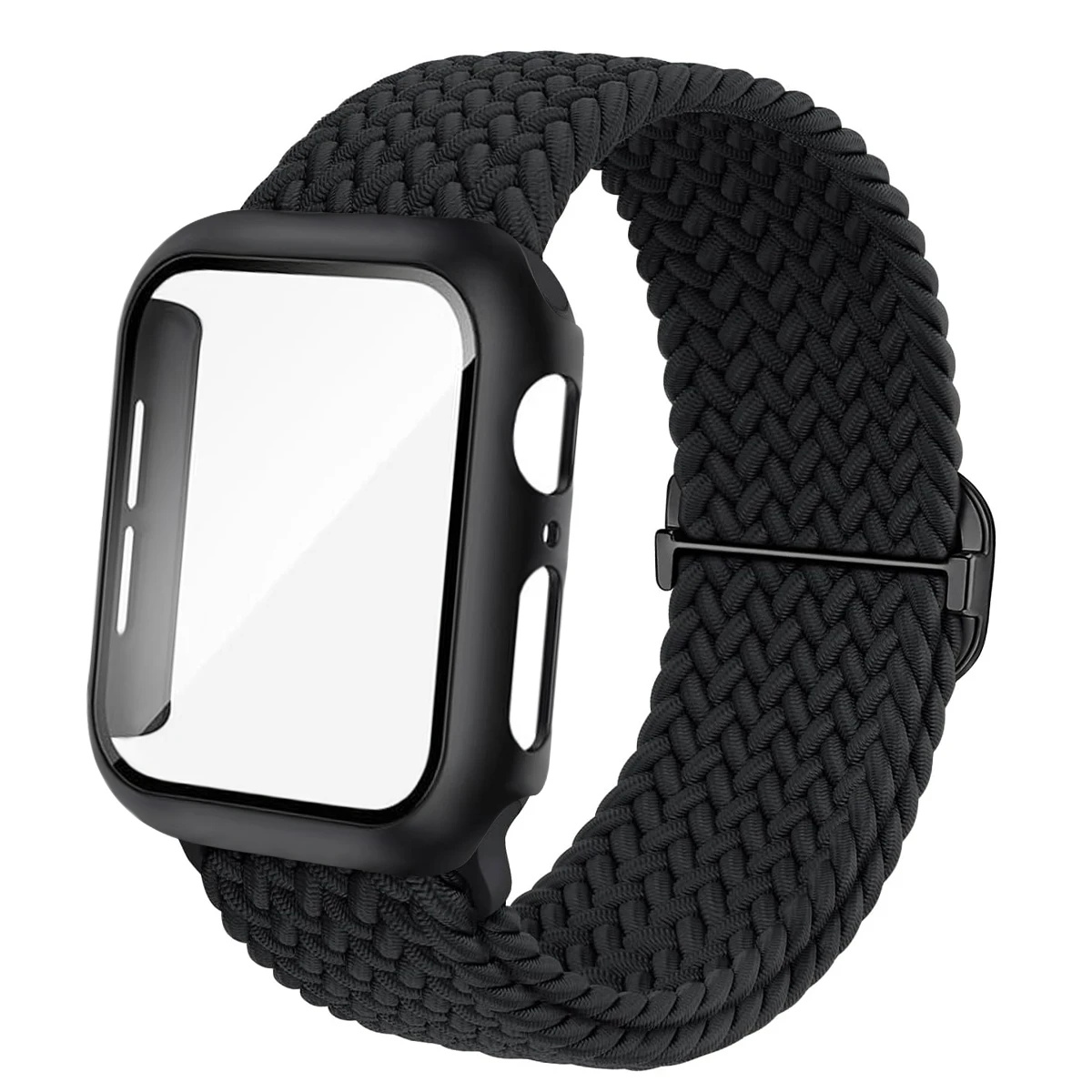 ตัวเลือกสินค้า สายนาฬิกาไนลอนระบายอากาศ+เคสป้องกันสำหรับ Apple Watch