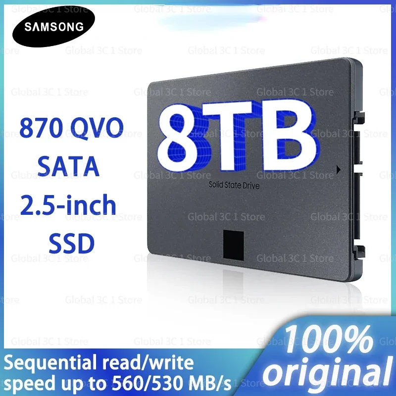 

PS5 SSD 870 Qvo internal 1TB 2.5-inch Sata 4tb 2tb 8tb Solid State Drive hard drive SATA3 for notebook computer desktop computer