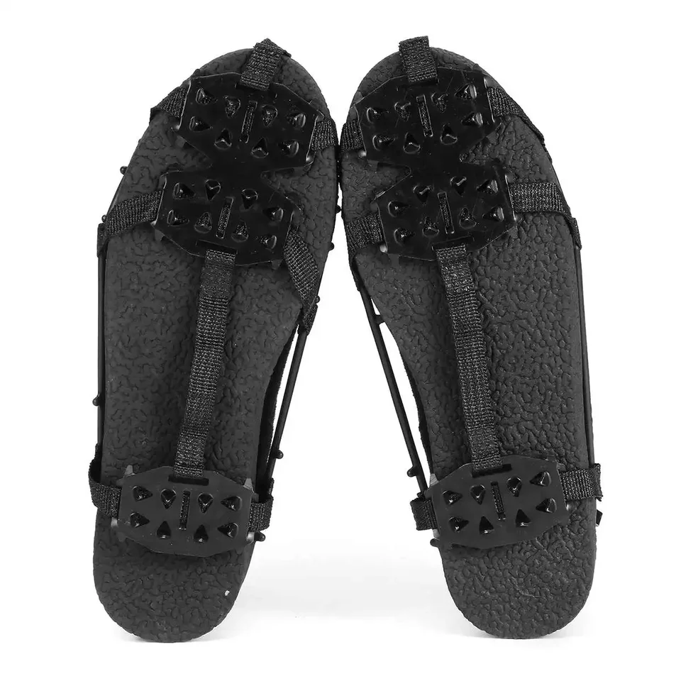IJsstegels Voor Schoenen | Verbeterde Grip En Antislip,24-Tanden