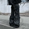 PFNW Niche Design Shaped Deconstructed Stained Straight Jeans Men's High-end Spring Casual Wide Leg Pants Denim Trousers 12C1592 2