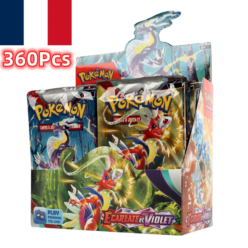 thumbnail image 1 of 360Pcs French Pokémon TCG: Scarlet & Violet Obsidian Flames Booster Box Cards 36 Pack Box, 1 of 5