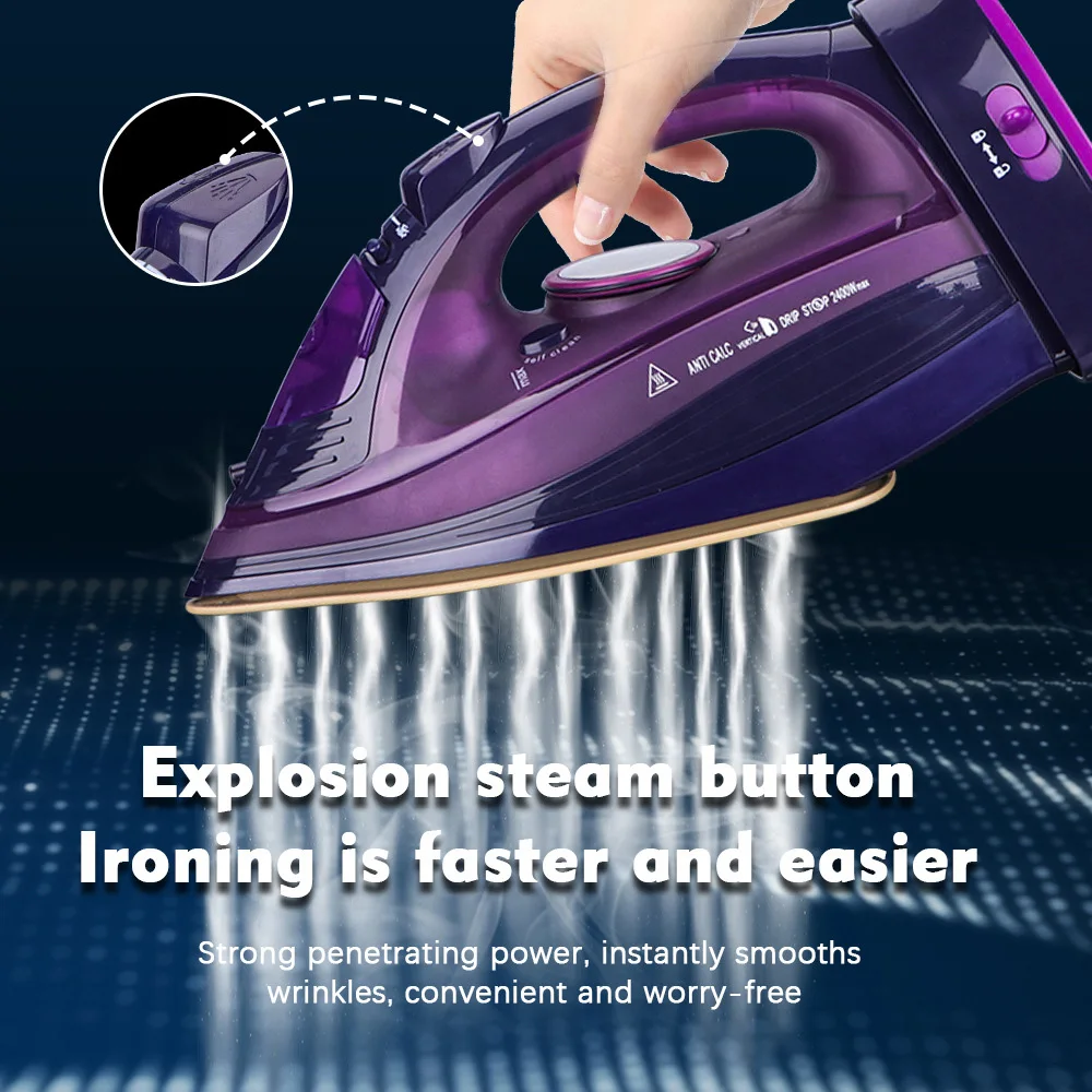 Home Handheld Electric Iron Steam-Type Small Ironing Clothes Dry And Wet Iron 2