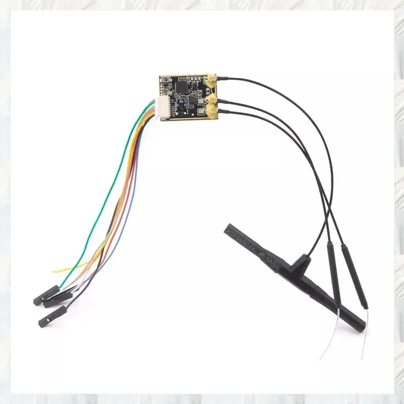 For Frsky TD MX 2.4Ghz & 900Mhz RX Dual Band Receiver 4CH PWM Channel 50KM-100KM Receiver