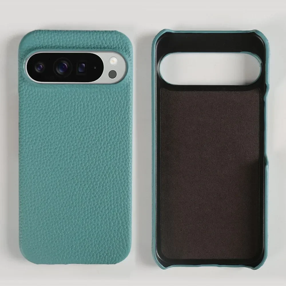 Vintage Genuine Leather Aesthetic Phone Case Cover