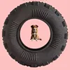 Dog rubber tire toy grinding teeth bite resistant boredom from high consumption of energy large and medium-sized dogs 2