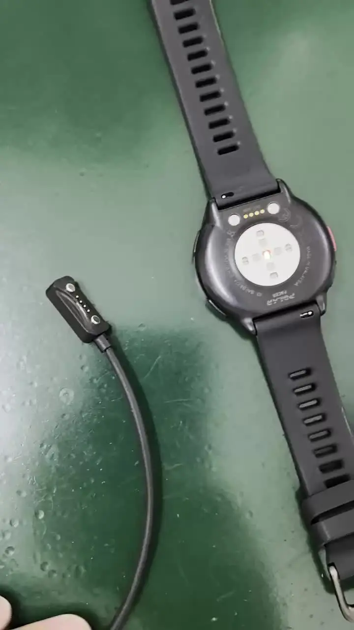 Câble De Charge Magnétique En Nylon Tressé Pour Montres Polar (Grit X2 Pro, Pacer, Ignite 3, Vantage V3…) - 1 Mètre