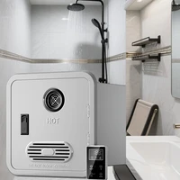 Nouveau chauffe-eau instantané sans réservoir 10L en cuivre et acier inoxydable, à température constante stable, 2,2 GPM, pour camping, camping-car et voiture, à gaz 1
