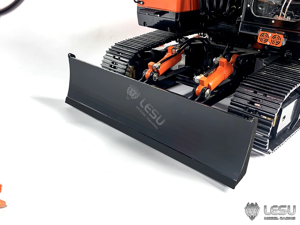 S5ba02a4064264f5da409b5a56e8026aak Model ciężkiej maszyny LESU1/14 Aoue-ET26L trójramienny mały krótki pas ogonowy łopata przednia koparka gąsienicowa RC