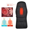 Electric Heating Vibrating Back Massage for Car Chair Office Lumbar Neck Fatigue Relief Vibration Cushion Shoulder Back Massage 4