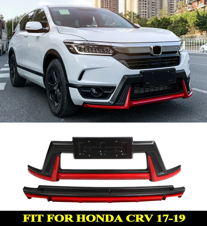 

Front and rear BUMPER Plate body kit For Honda BREEZE 2020 BUMPER High Quality Stainless Steel Front AND Rear Auto Accessories