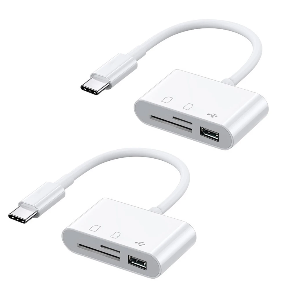 ตัวเลือกสินค้า อะแดปเตอร์ USB-C OTG Universal 3-in-1 สำหรับ Xiaomi Oneplus iPhone OPPO POCO