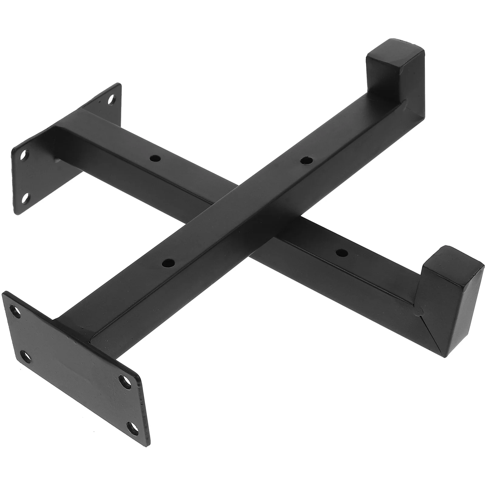 

2pcs Wall Shelf Support Metal Floating Shelf Bracket Heavy Duty Shelf Support Rack