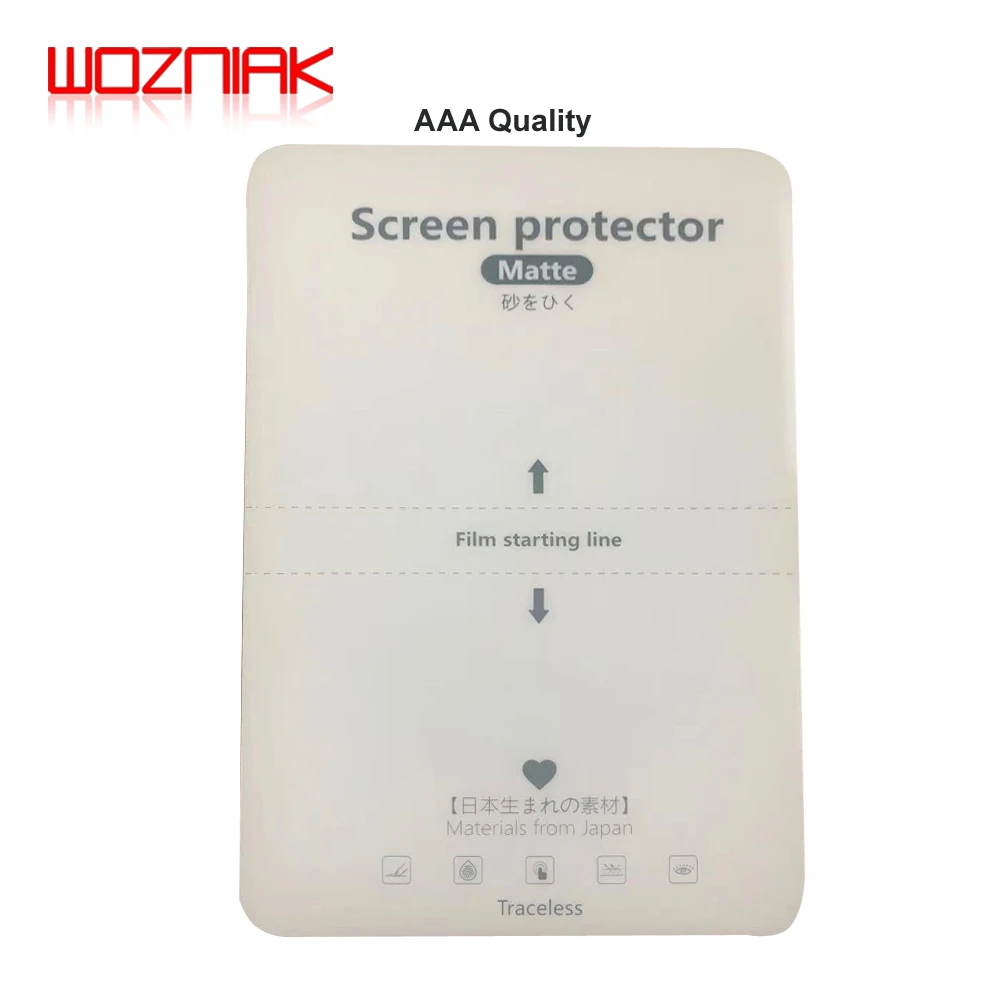 Cellphone Screen Protector 50x Japan Imported Material TPU Hydrogel Film Matte HD Anti Blue Privacy FOR Cutting Machine Cutting LCD Screen Protective Film