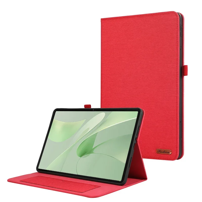 Elegant Soft Fabric Flip Stand Case