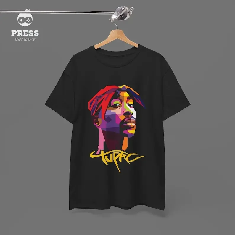 

Tupac Shakur - Hiphop Unisex Heavy Cotton Tee - Tupac Tshirt - Gift For 2Pac Fans