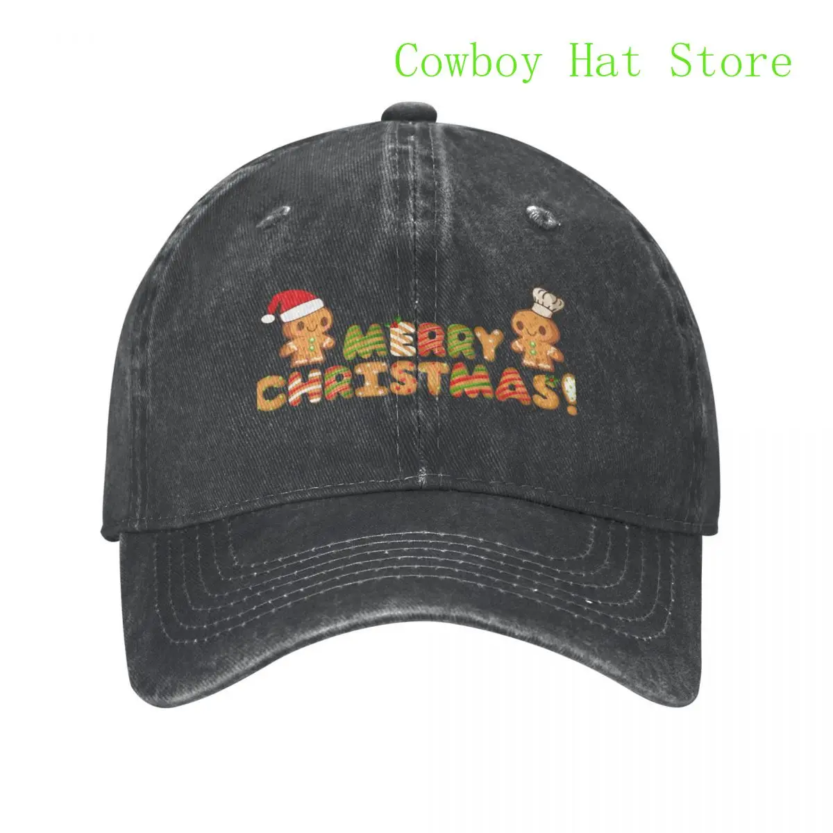 

Best A Merry Gingerbread Christmas! Baseball Cap New In The Hat Anime Women'S Hats 2023 Men'S