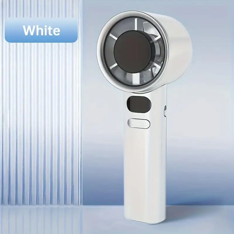 Portable Mini Turbine Cooling Fan Rechargeable Usb Powered Fan_voghion.com