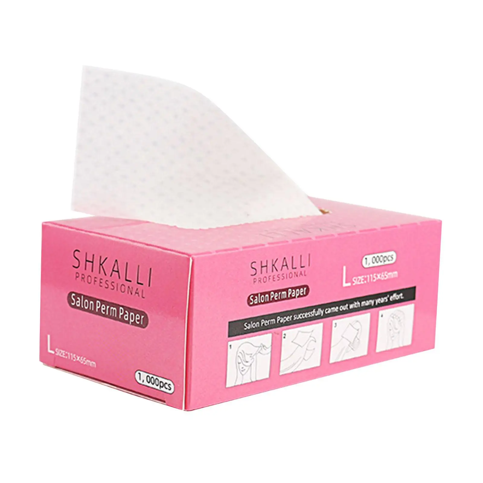 살롱 용품 펌 페이퍼 높은 강도 메쉬 디자인 헤어드레싱 페이퍼 모든 모발 타입용 펌 헤어 키트