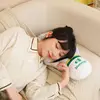 Simulate Badminton Pillow,Fun Creative Plush Office Chair Waist Support Nap Pillow,Children's Day Classmate Friend Birthday Gift 4