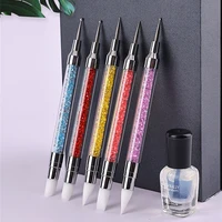 Rhinestone Pen Multi-function Bright Colors Easy To Use Double Head Design Create Complex Nail Designs Homemade Nails Innovation 1
