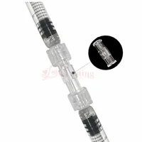 Luer Thread Connector Pp Material Transparent Syringe Double-Way Connector Easy And Durable Use In Sterile Environment Drug Guid 2
