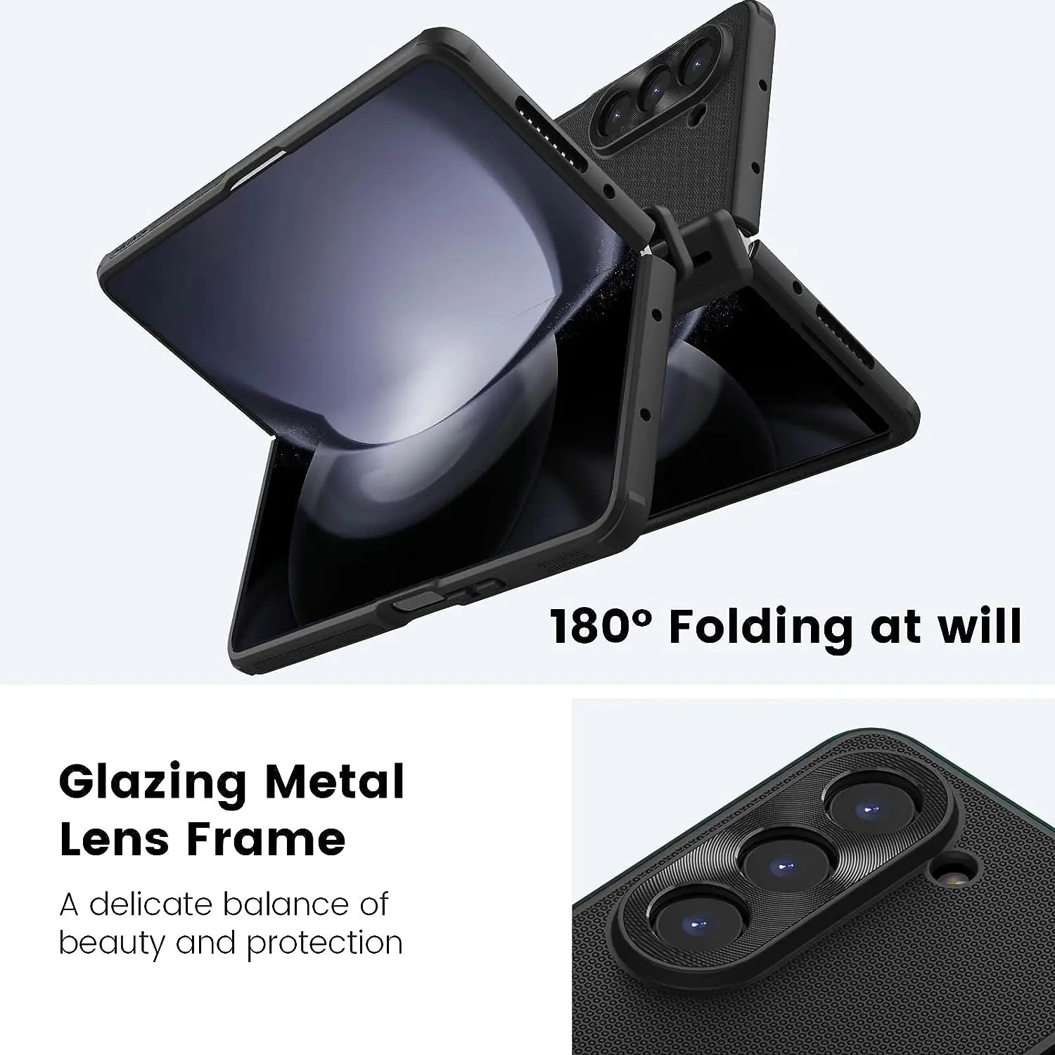 For Samsung Galaxy Z Fold 5 Case Nillkin Super Frosted Shield Fold Case With Kickstand Shockproof Back Cover For Samsung Z Fold5