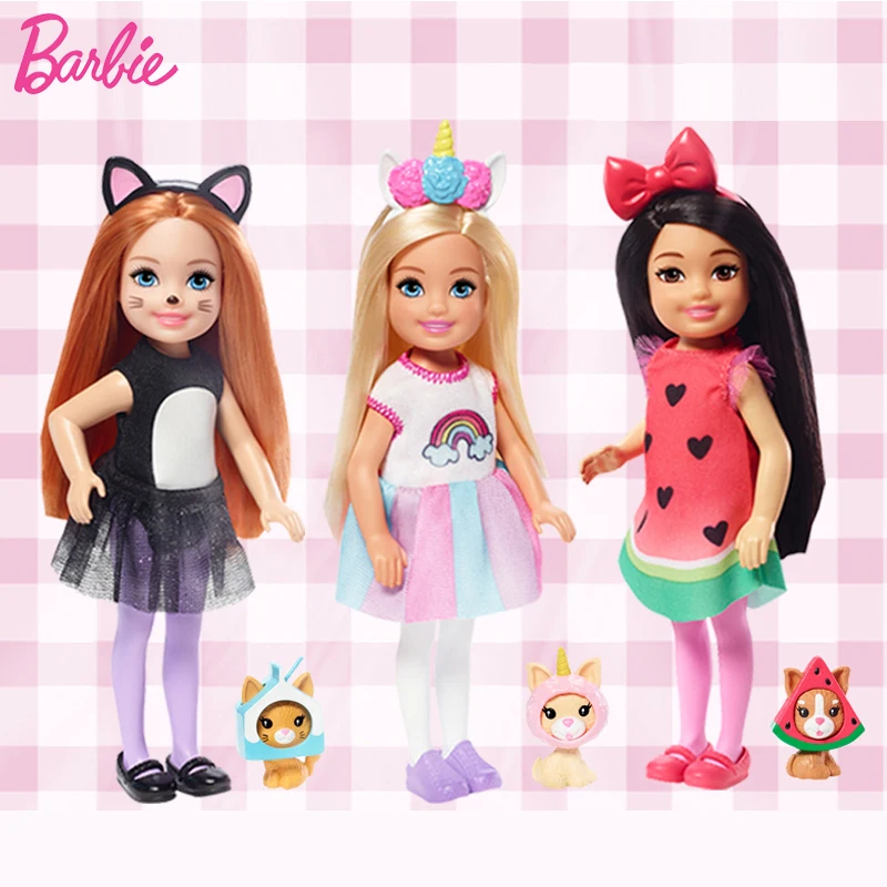 

Original Menina Club Chelsea Barbie Doll Fashion Brinquedos Toys for Children Girls Princess Accessories Baby Toys Fairytale