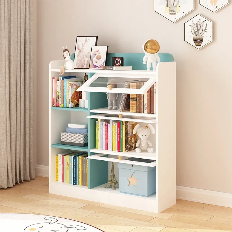 Bookshelf Storage Kids Shelf Bookcase Children Child Toy Storage Reading Stand Shelfs Kinder Book Furniture Mini Librero