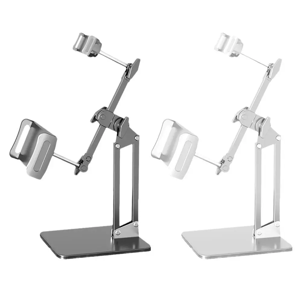 

Double Support Clip Tablet Stand Phone Holder For IPad Stand Sansung Lenovo Phone Tablet Bracket For 7.9" To 12.9" Stand