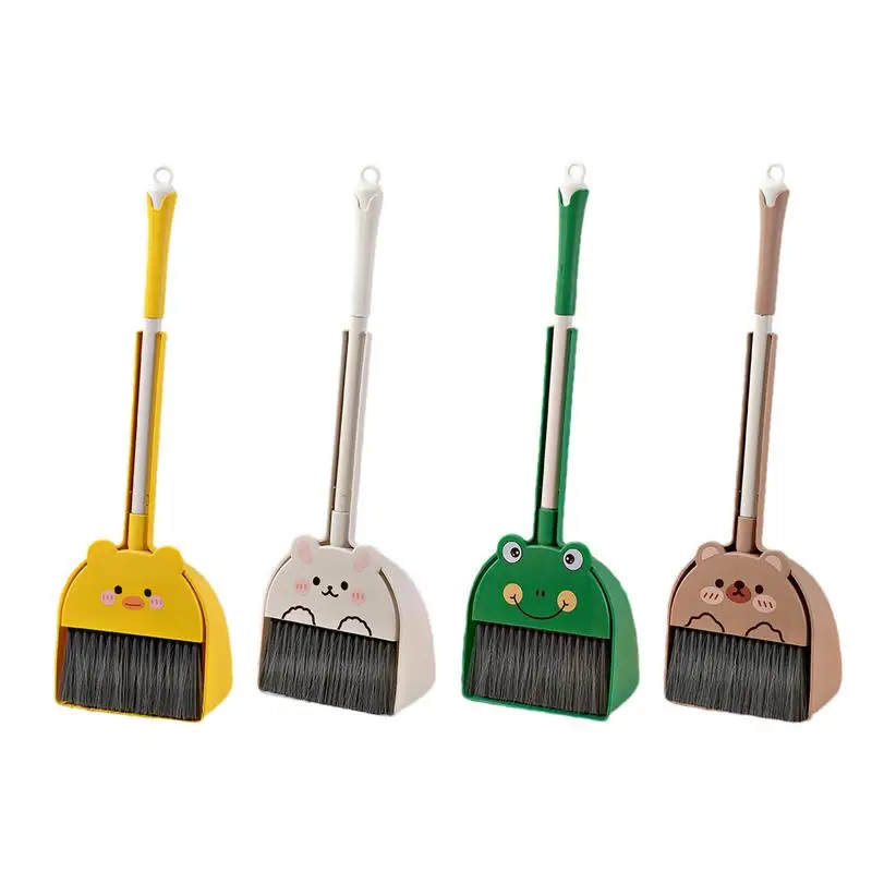 

Broom and Dustpan Housekeeping Toddler Cleaning Set Children Cleaning Tool for Boy Girl Toddler Cleaning Toys for Aged 3-8