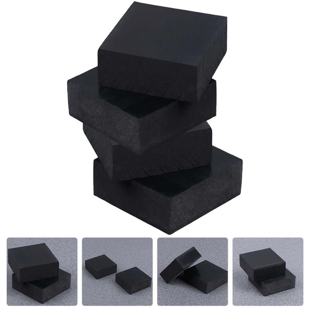 

4 Pcs Square Pad Furniture Pads Vibration Absorption Mat Anti-skid Cushion