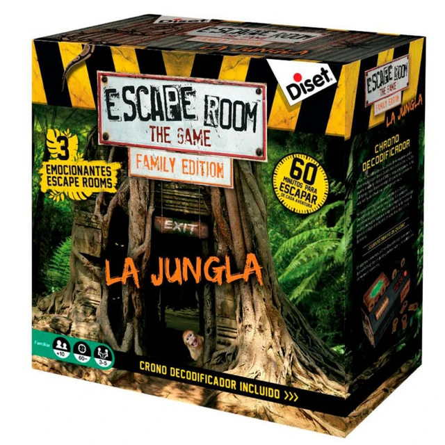 Jogo de Mesa Diset Escape Room Es