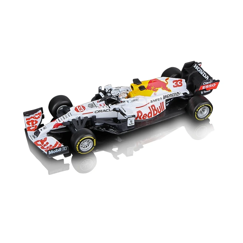 Bburago 1:43 2021 F1 Redbull Honda RB16 RB16B #11 Perez /33 Max