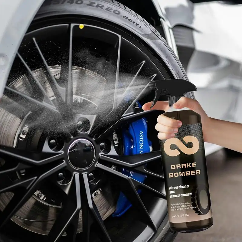 

300ML Wheel Cleaner Spray Multi Purpose Rust Remover Spray Cleaning Tool Polish Liquid Vehicle Maintenance Cleaner