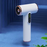 Wireless Rechargeable Hair Dryer with LED Display and 30000 RPM High Speed Mini Portable Blow Dryer for Home Dormitory Travel 1