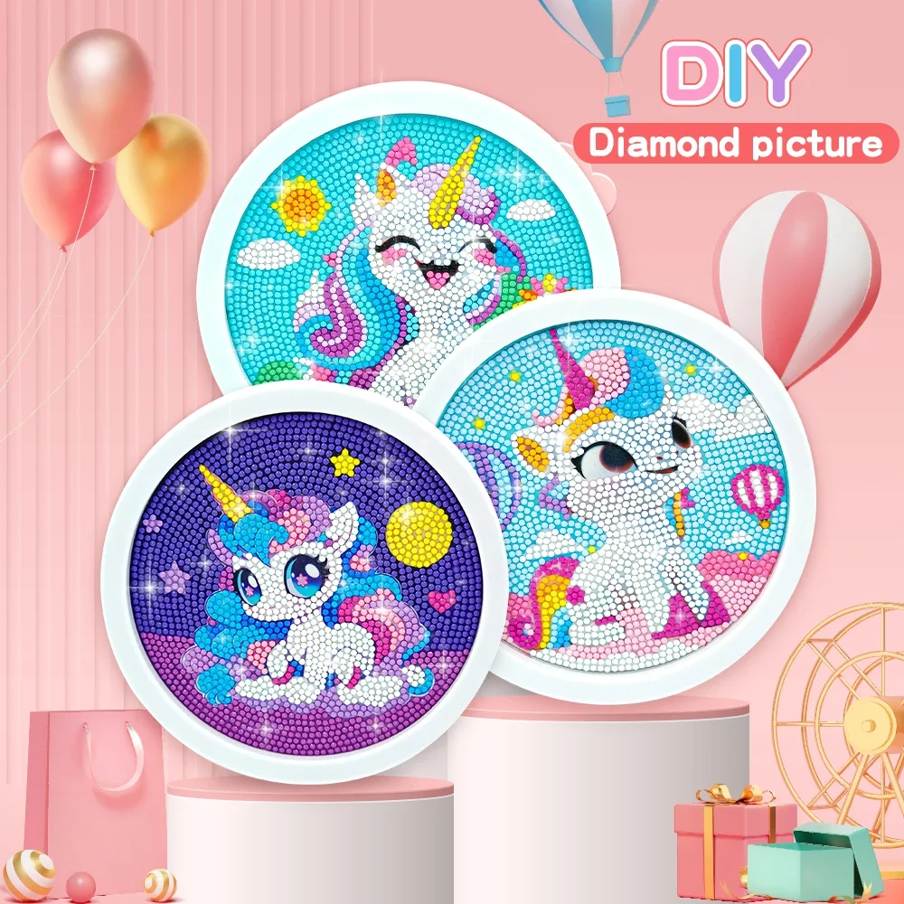 Cute Unicorn Beginner Diamond Painting Set 2