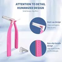 Kingubznis 20 pièces brosse interdentaire pour l'orthodontie dentaire propre entre les outils de nettoyage des dents Mini brosse douce avec couvercle anti-poussière 5