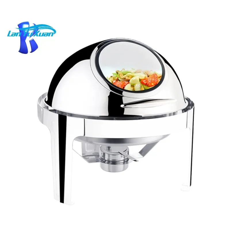 Okey Restaurant Hotel Commercial Kitchen Equipment Buffet Display Scaldavivande Scaldavivande In Acciaio Inossidabile 6L