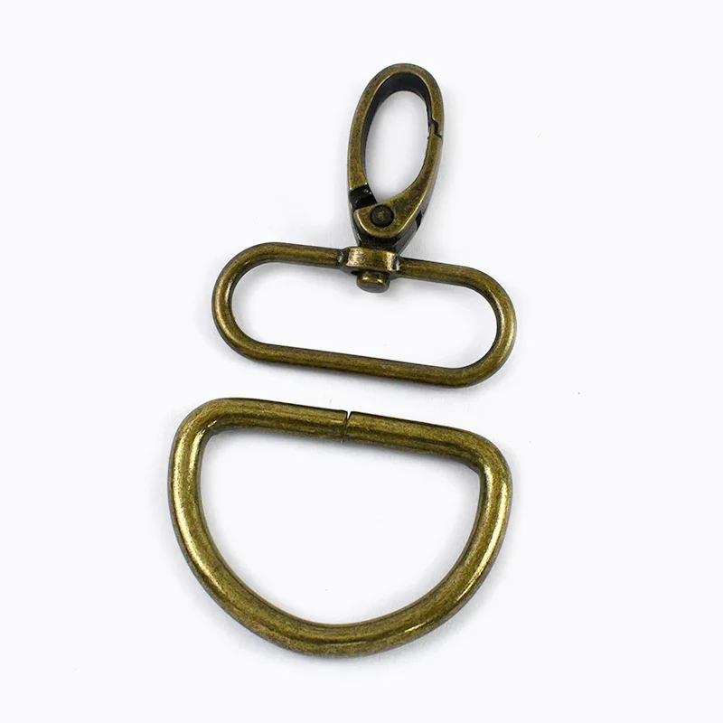 Versatile Metal Buckles and Clasps Set for DIY Bag and Pet Collar Accessories