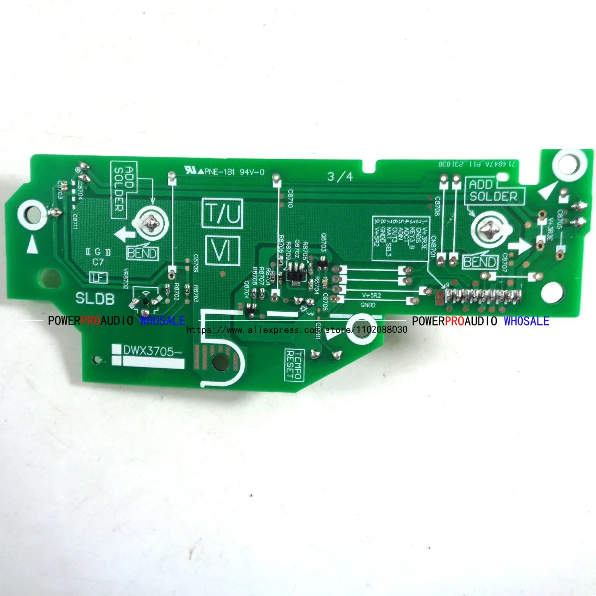 DWX3705 Pitch Tempo fader circuit board for Pioneer CDJ-2000NXS2 CDJ-TOUR1 SLDB
