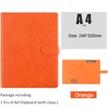 Orange Metal Clip