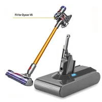 2024New for Dyson V8 21.6V 38000mAh Replacement Battery Absolute Cord-Free Vacuum Handheld Vacuum Cleaner Dyson V8 18650 Battery 2