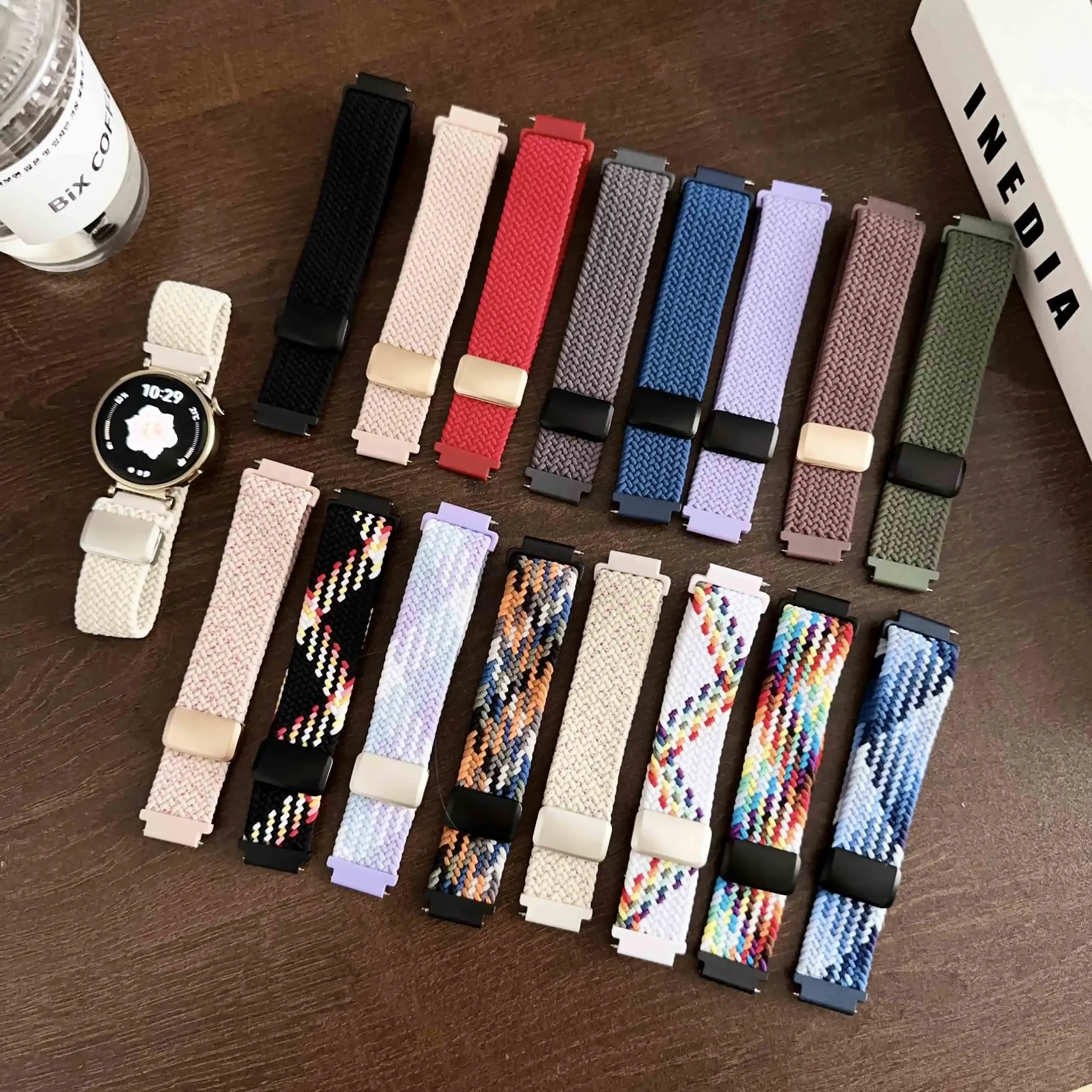 18mm Braided Watch Strap - Premium Replaceable Wristband Universal